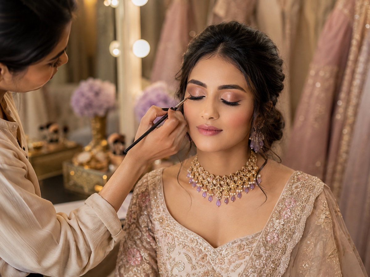 Bridal Makeup service visual