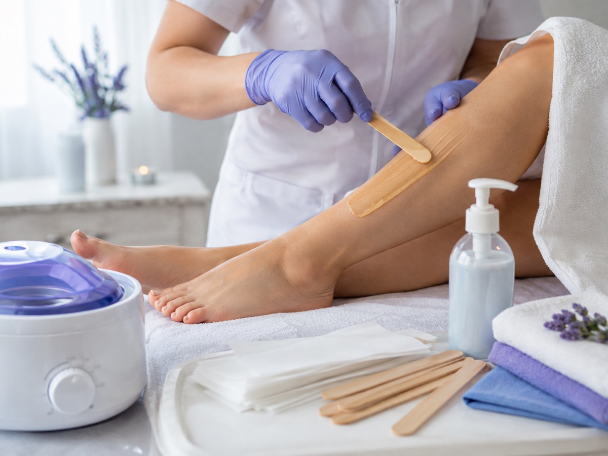 Waxing service visual